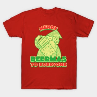 Merry beermas to everyone,  merry christmas T-Shirt